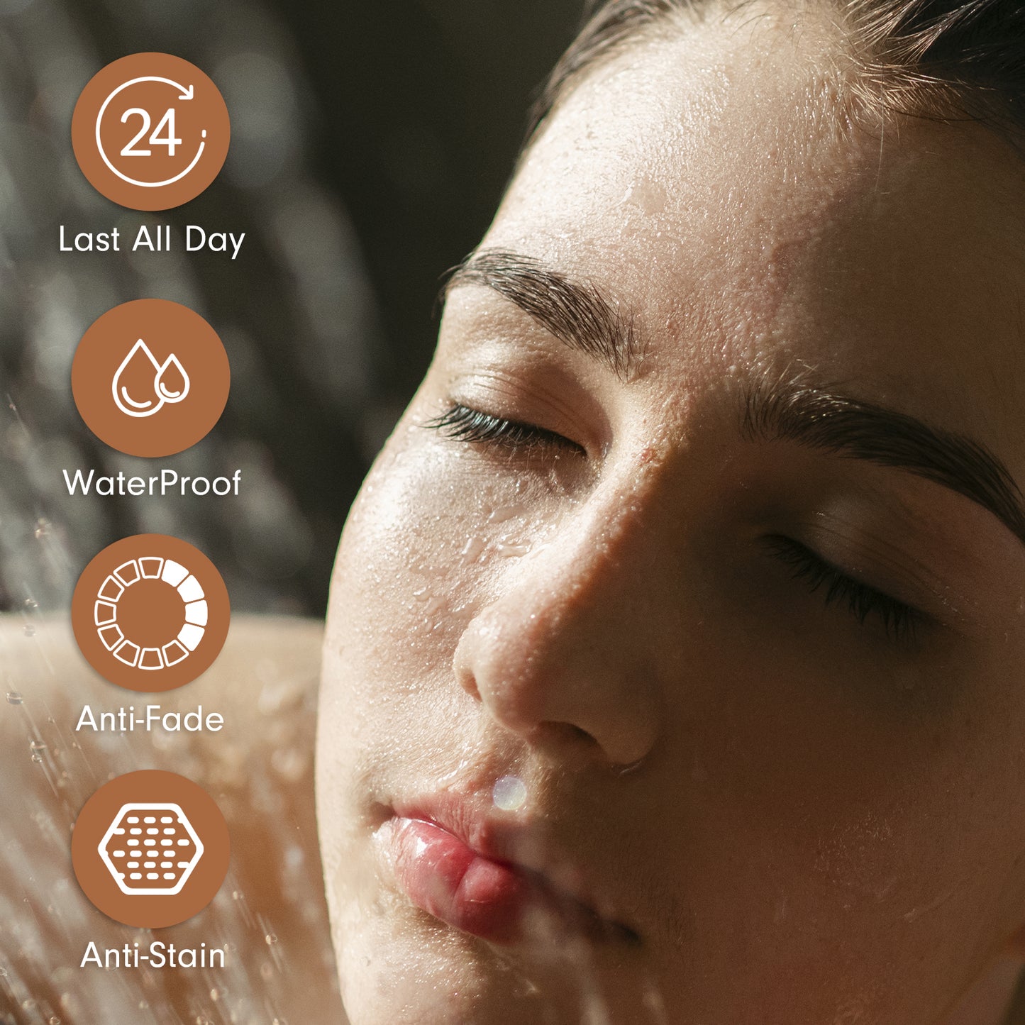 Eyebrow Pencils for Women 2-in-1 Dual-Ended, Microblading Eyebrow Pen 4-Fork-Tip & Precise Brush-Tip, Brow Pen Long-Lasting Waterproof & Smudge-Proof Natural Hair Like Brows