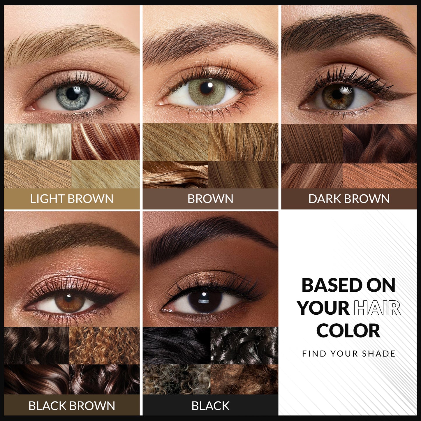 Eyebrow Pen Dual-Ended Brow Pencil with 2-Fork Tip & Precise Brush-Tip, Eyebrow Pencil for Women Waterproof Long-Lasting Natural Brow Tint