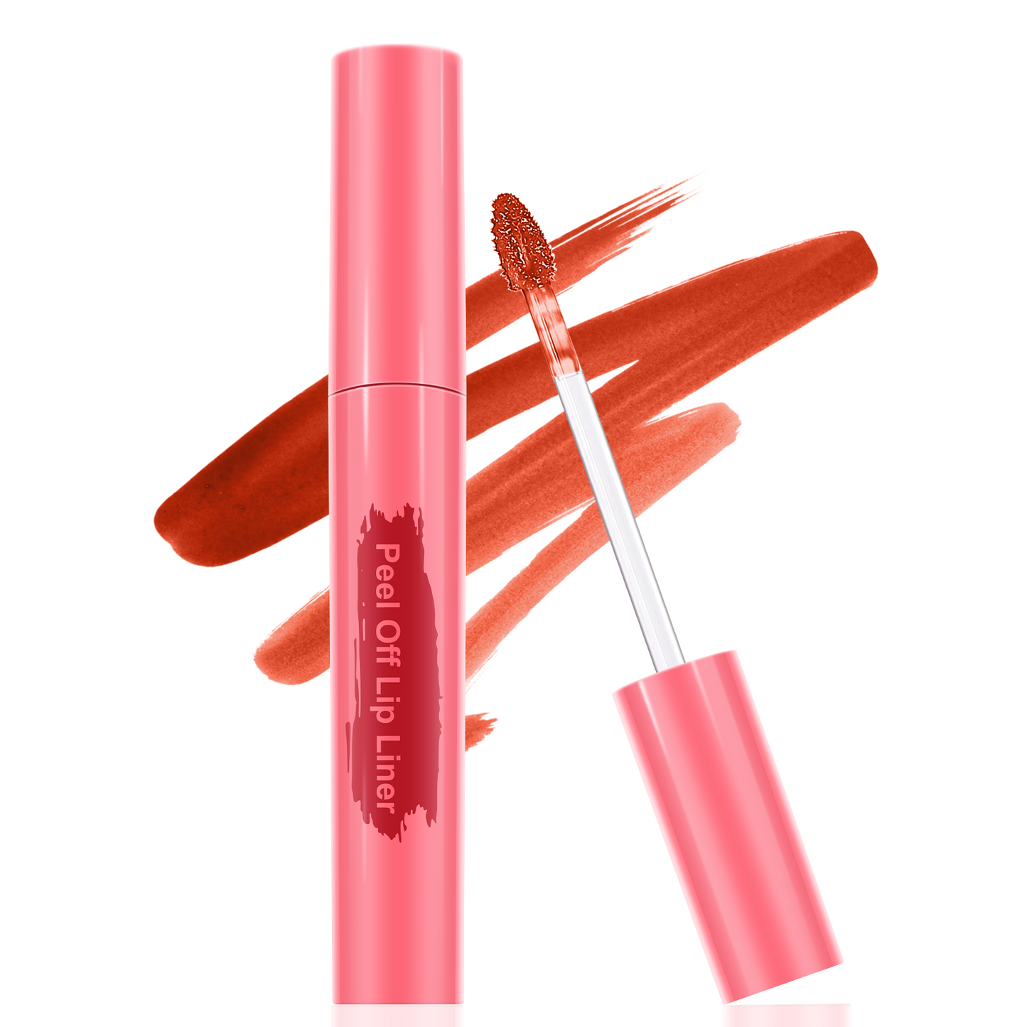 Lip Stain - Peel Off Lip Stain, Long Lasting Lip Liner with Matte Finish, Waterproof, Transfer-proof, Highly Pigmented Color