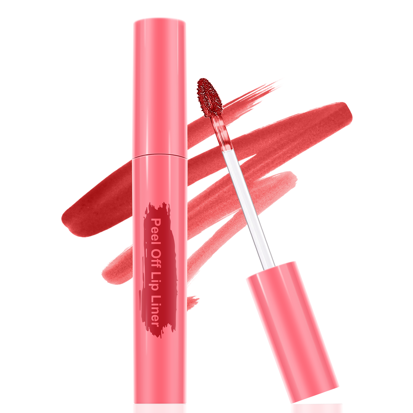 Lip Stain - Peel Off Lip Stain, Long Lasting Lip Liner with Matte Finish, Waterproof, Transfer-proof, Highly Pigmented Color
