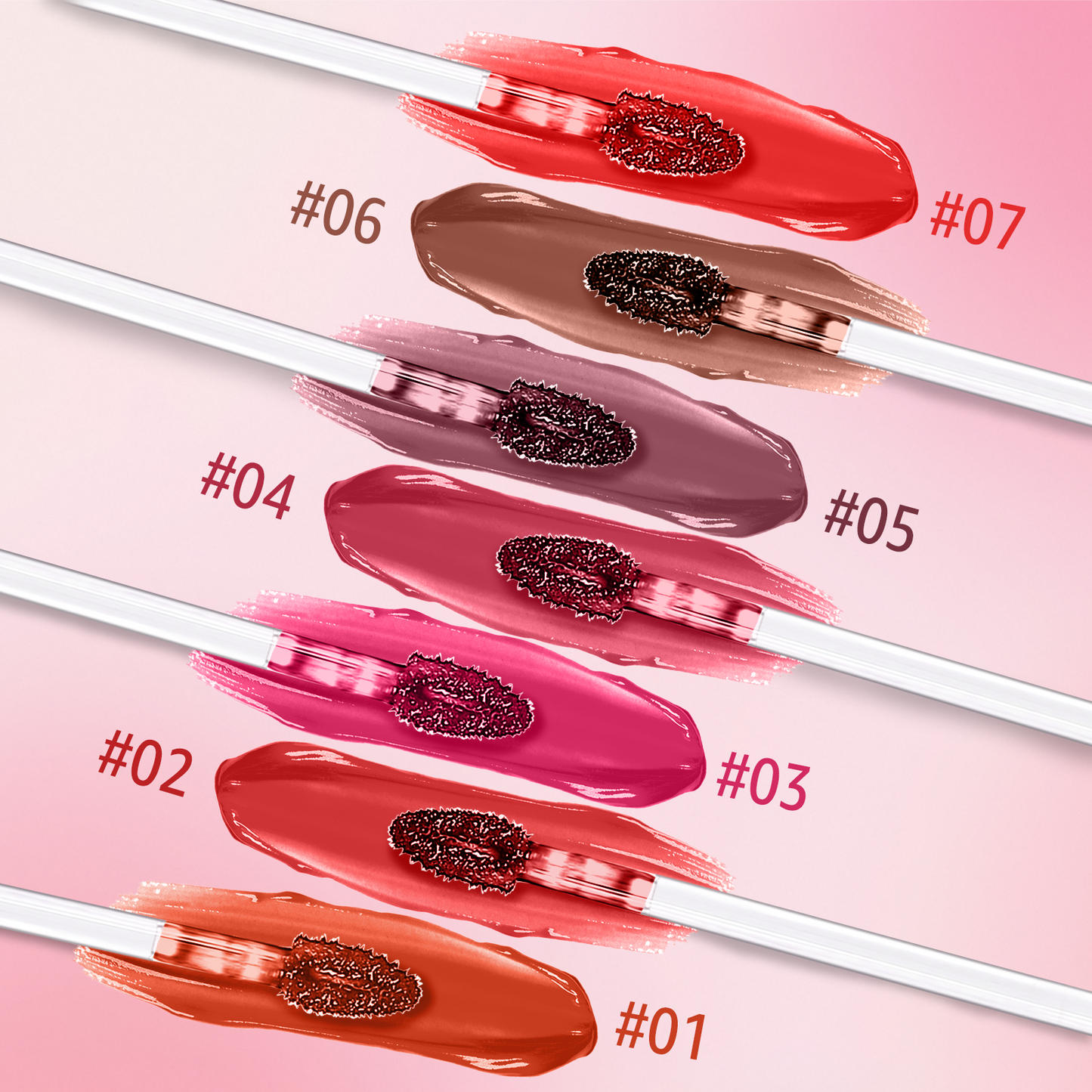 Lip Stain - Peel Off Lip Stain, Long Lasting Lip Liner with Matte Finish, Waterproof, Transfer-proof, Highly Pigmented Color