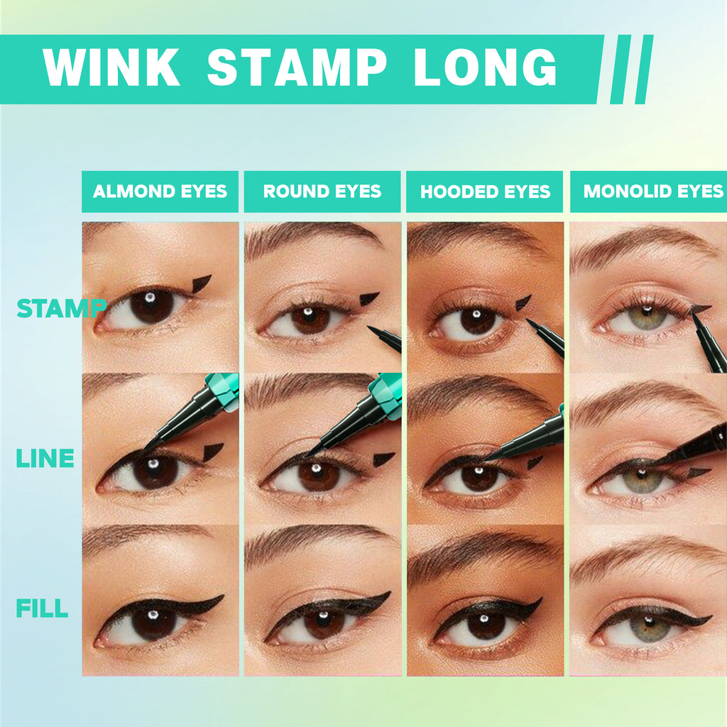 Liquid Eyeliner, Long-Lasting & Waterproof Eyeliner Pen, Glides on Smoothly, Quick Drying, Cruelty-Free & Vegan, Super Slim Precise All Day for Women (Black)