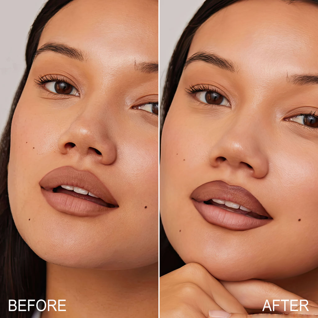 Lip Stain Peel Off, Lip Liner Moisturizing Long-Lasting & Waterproof, Transfer Proof & Plumping, Non-Stick Cup