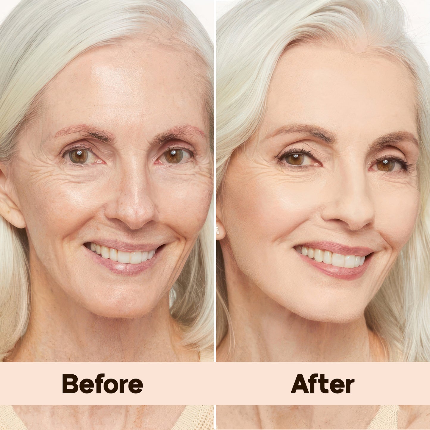 Mushroom Head Air Cushion CC Cream with Setting Powder Makeup Set, Blurs Fine Lines & Imperfections, Controls Shine & Smooths Complexion, Even Skin Tone for All Skin Types for Women (Natural)