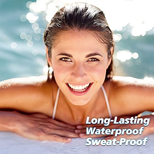 Eyebrow Stamp and Eyebrow Stencil Kit, Eye Brow Stencil Kit for Beginners 24 Reusable and Washable Eyebrow Shaping Kit, Brow Stencil and Stamp Kit Smudge-Proof & Long-Lasting