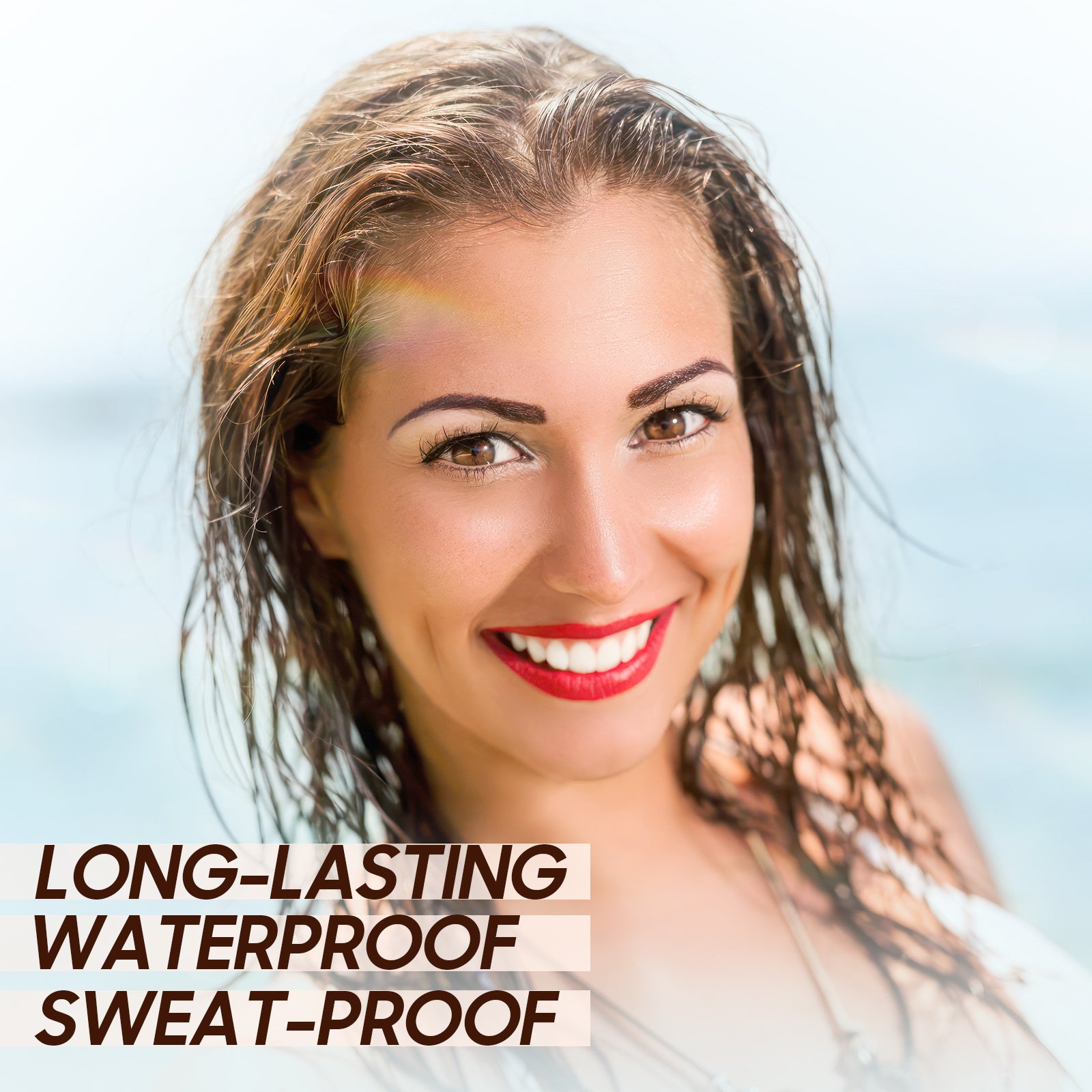 Brow Tattoo Peel Off - Brow Gel Eyebrow Tattoos Waterproof, Eyebrow Gel with Eyebrow Stencils Long-Lasting Makeup, Eye Brow Pencils Create Full Voluminous Brows for Women