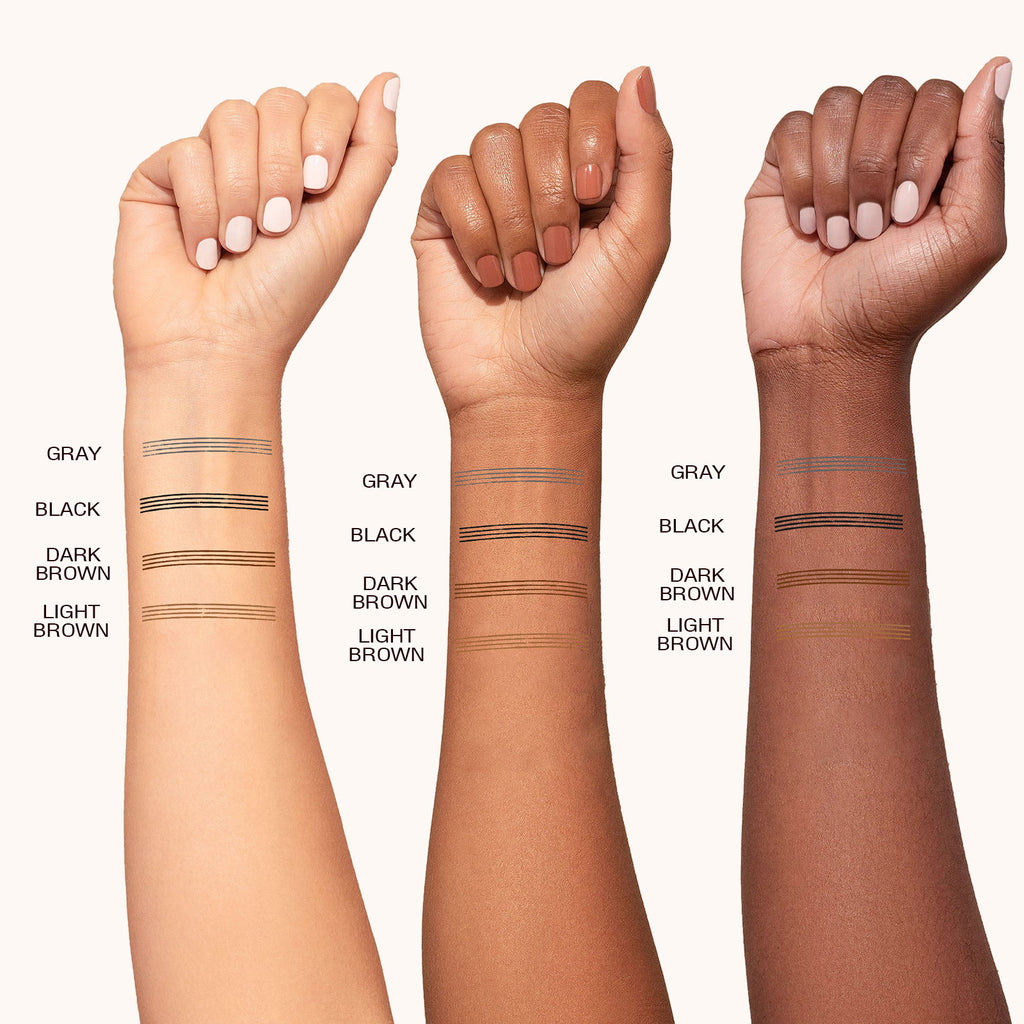 Eyebrow Pencil Microblade Eyebrow Pen, Eyebrow Pen Micro 4 Point Brow Pen Lift & Snatch, Waterproof Long-Lasting Brow Microfilling Eyebrow Pen, Smudge-proof Natural Eyebrow Hair (Dark Brown)