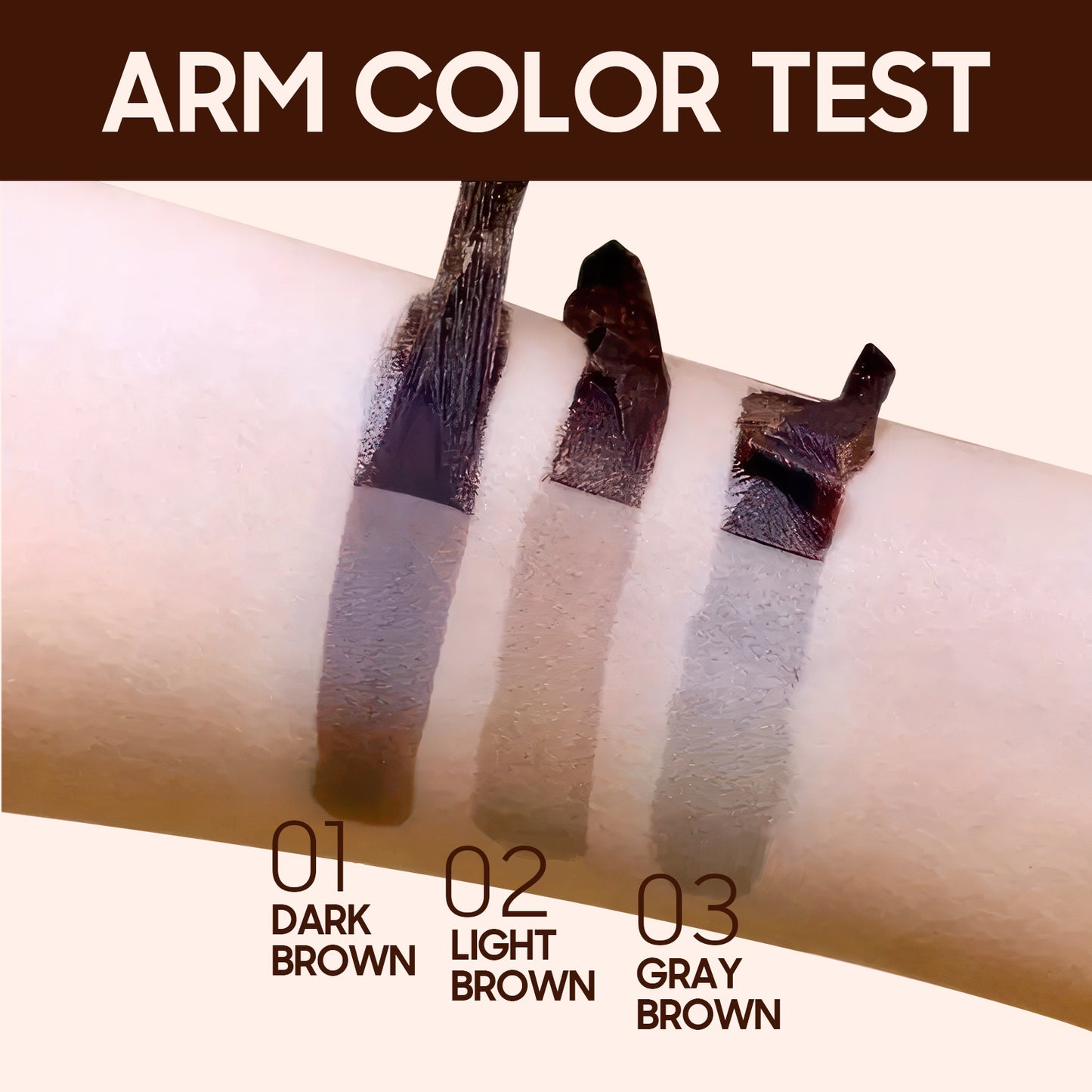 Brow Tattoo Peel Off - Brow Gel Eyebrow Tattoos Waterproof, Eyebrow Gel with Eyebrow Stencils Long-Lasting Makeup, Eye Brow Pencils Create Full Voluminous Brows for Women