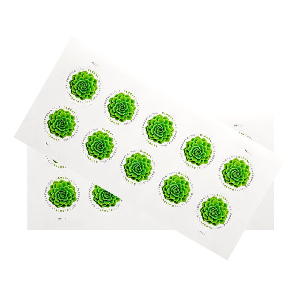 2017 USA Global Succulents Forever Stamps