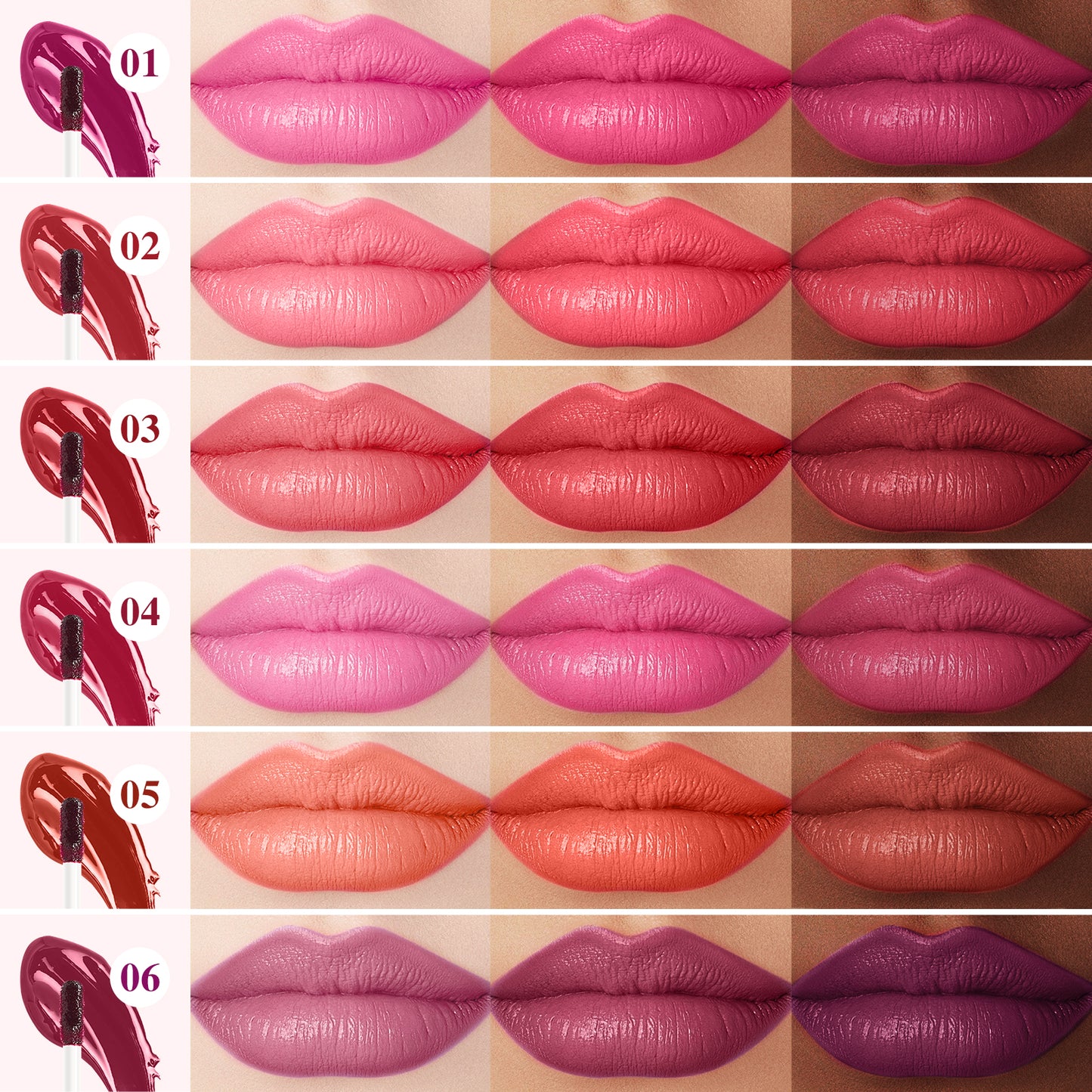 Lip Stain - Lip Stain Peel Off Long-Lasting with Matte Finish Waterproof & Transfer-Proof, Lip Liner Moisturizing & Nourishing Non-Stick Cup Highly Pigmented Color Lip Tint